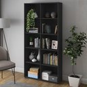 Ver imagem 2 de Estante Multiuso 10 Nichos 90x188 cm Preto Artany