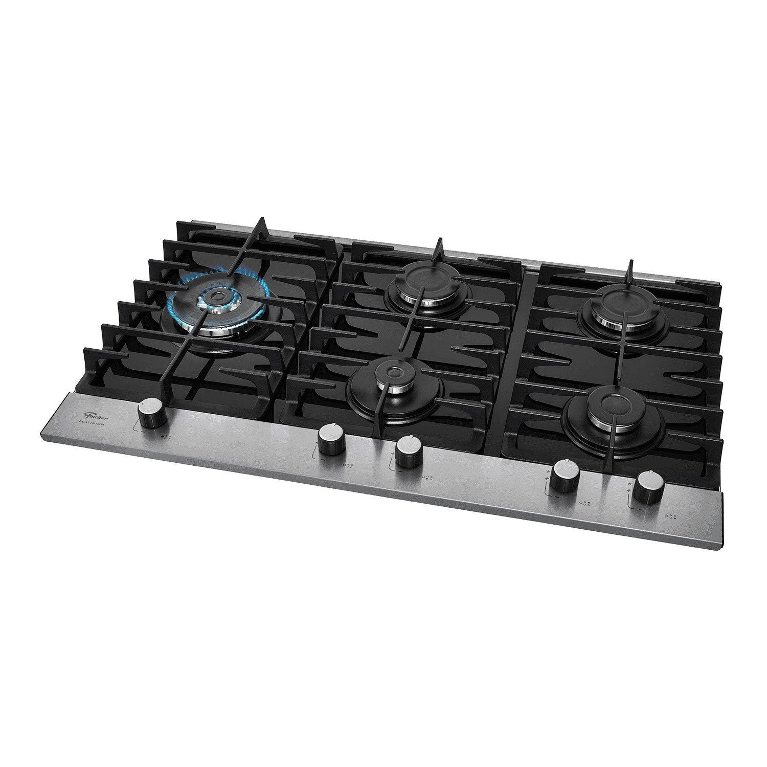 Fogão Cooktop Fischer 5 Bocas Platinium 33810-92122 - 1