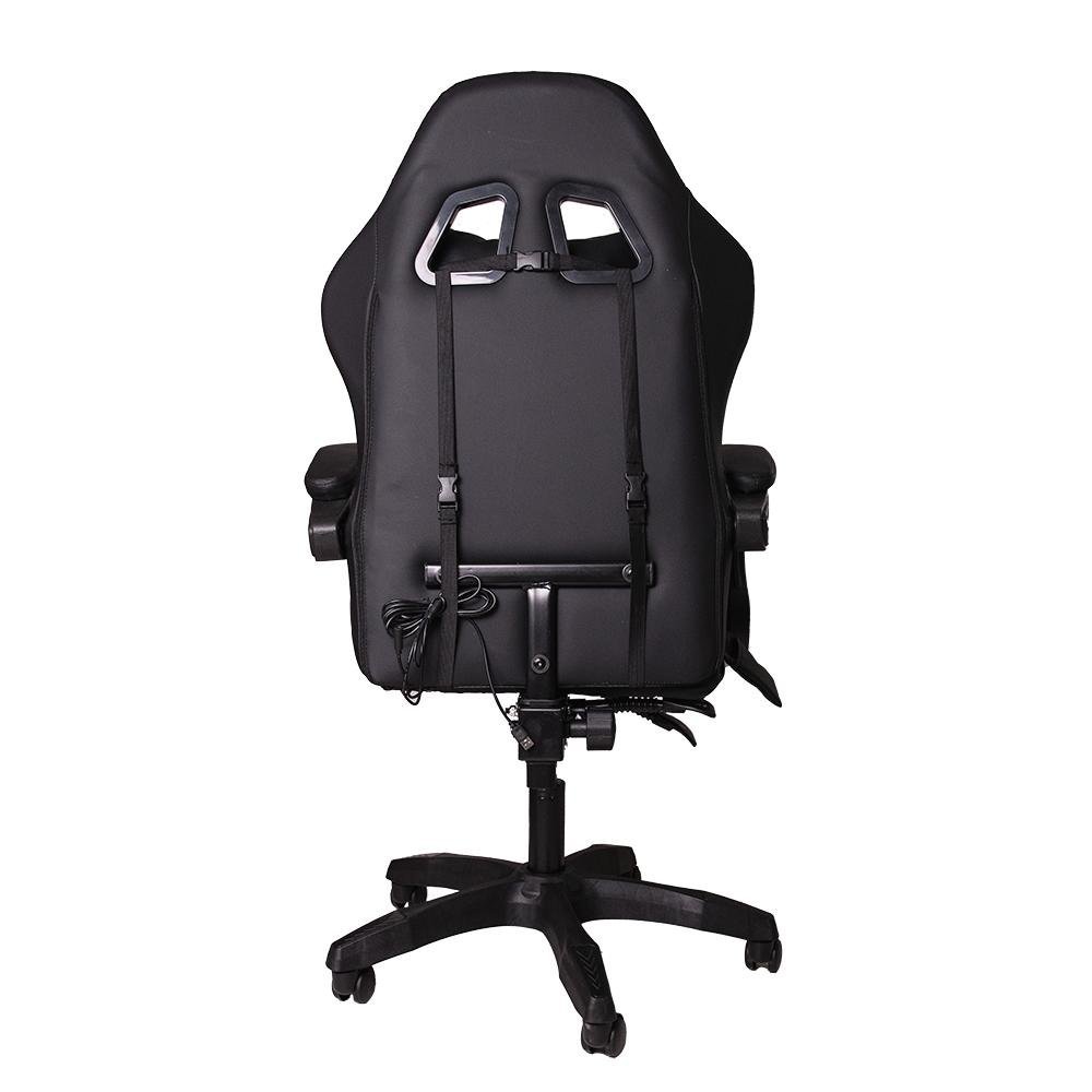 Cadeira Gamer Fox Racer Nordic Rgb Encosto Ajustavel Preto até 120kg - 4