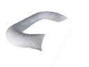 Ver imagem 3 de Travesseiro Gigante Multiuso Unissex Formato C Happy Line - Branco