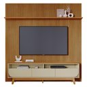 Ver imagem 1 de Rack Bancada com Painel Luna Cumaru/opala para Tv até 75” - Madetec