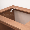 Ver imagem 6 de Balcão para Cooktop 1 Porta com 1 Gaveta Doma Freijó/Nude