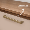 Ver imagem 7 de Balcão para Cooktop 1 Porta com 1 Gaveta Doma Freijó/Nude