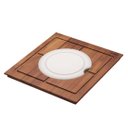 Ver imagem 1 de Tabua de Madeira Franke Sobrepor Iroko Pe - Planar 40x42,5 10085