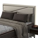 Ver imagem 2 de Cabeceira Queen Estofada Oxford Probel Corino