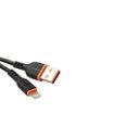 Ver imagem 2 de Cabo para Iphone 1 Metro Usb 3.0 Lightning 2.4a Preto Shinka