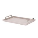 Ver imagem 2 de Bandeja Decorativa em Mdf com Revestimento em Pu 55cm 20780g Mart
