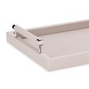 Ver imagem 3 de Bandeja Decorativa em Mdf com Revestimento em Pu 55cm 20780g Mart