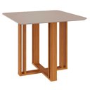 Ver imagem 1 de Mesa para Sala de Jantar Flora 94 X 94 Cm Cimol Nature/off White