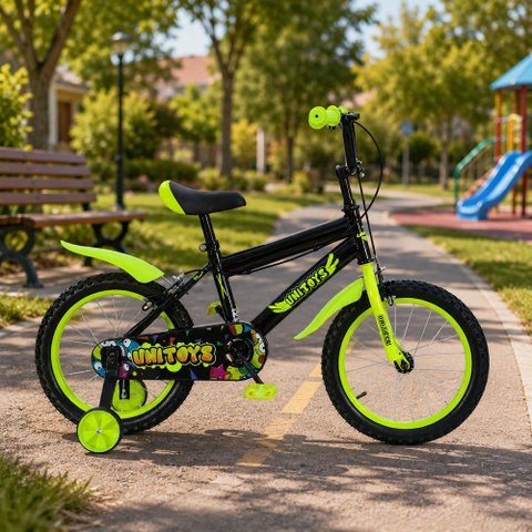 Bicicleta Infantil Aro 16 Grafitti - Verde