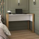 Ver imagem 3 de Mesa para Escritório Design Freijó/branco Acetinado - Panorama Móveis