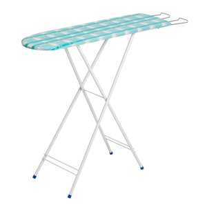 Tábua de Passar Roupa Madeira e Aço com Suporte para Ferro 3001 Estampas Sortidas Mdf