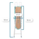 Ver imagem 6 de Tábua de Passar Roupa Madeira e Aço com Suporte para Ferro 3001 Estampas Sortidas Mdf