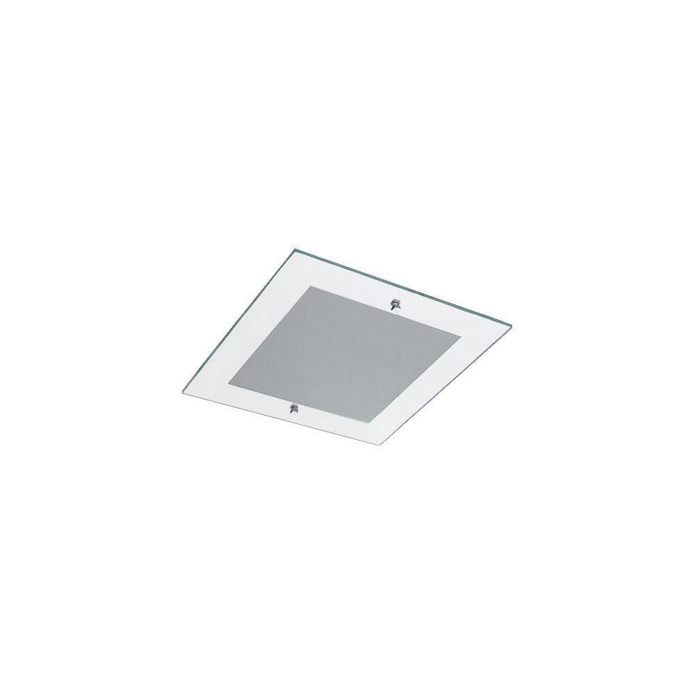 Luminária Plafon Embutir Espelhado 1 Lamp E27 Branco - 1101 PEQ ESP