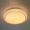 Ver imagem 1 de Lustre Plafon Led Sagitta 12w 28cm Céu Estrelado Acrílico Branco Quente 3000k Bivolt