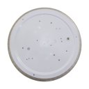 Ver imagem 4 de Lustre Plafon Led Sagitta 12w 28cm Céu Estrelado Acrílico Branco Quente 3000k Bivolt