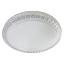 Ver imagem 2 de Lustre Plafon Led Sagitta 12w 28cm Céu Estrelado Acrílico Branco Quente 3000k Bivolt