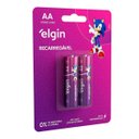 Ver imagem 1 de Pilha Recarregável Aa 2500 Mah Elgin