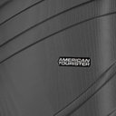 Ver imagem 6 de Mala Média para Viagem em Abs American Tourister Tesa Cadeado Integrado Rodas 360º Preta
