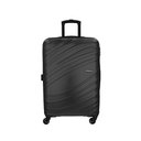 Ver imagem 1 de Mala Média para Viagem em Abs American Tourister Tesa Cadeado Integrado Rodas 360º Preta
