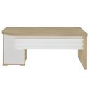 Ver imagem 6 de Mesa Tamburato com 4 Gavetas Ld Carvalho/Branco Artany