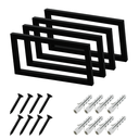Ver imagem 3 de Kit 4 Suporte Prateleira Simples 30cm Estilo Industrial