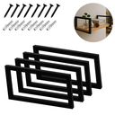 Ver imagem 2 de Kit 4 Suporte Prateleira Simples 30cm Estilo Industrial