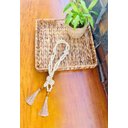 Ver imagem 4 de Colar Decorativo de Mesa Roberta Bege