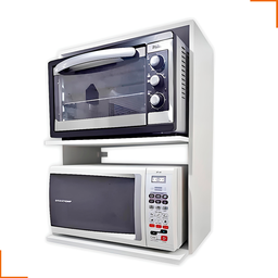 Nicho Suporte de Parede para Microondas e Forno Madeira Mdf - 1