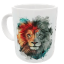 Ver imagem 1 de Caneca Religiosa Leõa de Juda