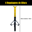 Ver imagem 4 de 2 Cavaletes para Apoio Carro 2t Tipo Preguiça Manutenção Veículo Aço Resistente