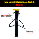 Ver imagem 2 de 2 Cavaletes para Apoio Carro 2t Tipo Preguiça Manutenção Veículo Aço Resistente