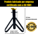 Ver imagem 6 de 2 Cavaletes para Apoio Carro 2t Tipo Preguiça Manutenção Veículo Aço Resistente