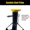 Ver imagem 5 de 2 Cavaletes para Apoio Carro 2t Tipo Preguiça Manutenção Veículo Aço Resistente