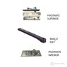 Kit Pivotante Dorma para Portas de Madeira - 2