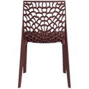 Ver imagem 4 de Cadeira Gruvyer Design Cozinha Sala de Estar Jantar Marrom