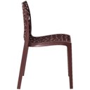 Ver imagem 3 de Cadeira Gruvyer Design Cozinha Sala de Estar Jantar Marrom