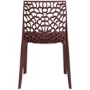 Ver imagem 4 de Cadeira Gruvyer Design Cozinha Sala de Estar Jantar Marrom