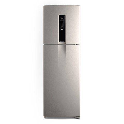 Geladeira Electrolux Frost Free Inverter 410 Litros Duplex Inox Look - If46s