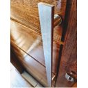 Ver imagem 3 de Puxador Duplo Pivotante Quadrado Para Porta de Vidro ou Madeira 60cm em Aço Inox