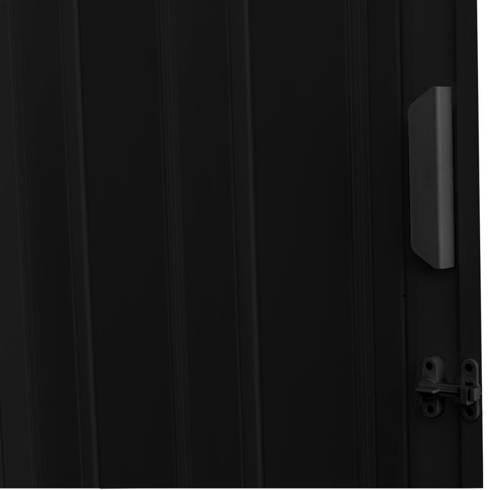 Porta Sanfonada de PVC 105x210cm AZN - Preto - 5
