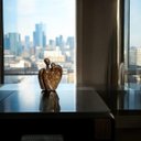 Ver imagem 7 de Escultura de Mesa Marrom para Decoração de Sala Romance Petra