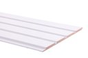 Ver imagem 3 de Painel Ripado/forro Lambri Branco 2750 X 455 X 9mm - Caixa com 2 Painéis = 2,5m2