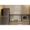 Ver imagem 4 de Módulo Cozinha Kappesberg Maxxi G751 C/ 4 Portas 1 Gaveta e 1 Nicho P/ Forno 70cm Canela-kappesberg