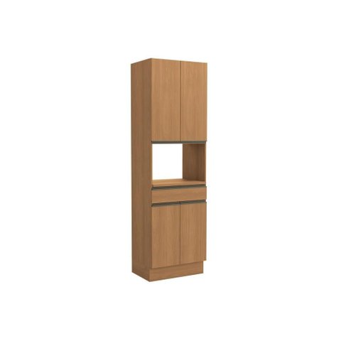 Módulo Cozinha Kappesberg Maxxi G751 C/ 4 Portas 1 Gaveta e 1 Nicho P/ Forno 70cm Canela-kappesberg