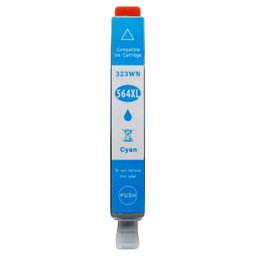 Cartucho de Tinta Ciano Compatível 564 564xl Cb323wn para Hp 3070a 4620 B210 B010 B111 B611 C510 C63 - 3