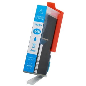 Cartucho de Tinta Ciano Compatível 564 564xl Cb323wn para Hp 3070a 4620 B210 B010 B111 B611 C510 C63
