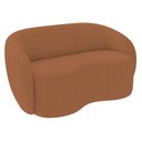 Ver imagem 5 de Sofá Decorativo 1,80cm 2 Lugares Íbis Bouclê Terracota G33 - Gran Belo