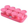 Potes para Congelar Papinha na Bandeja Rosa Fisher Price Bb1081 Multikids - 2