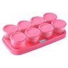 Potes para Congelar Papinha na Bandeja Rosa Fisher Price Bb1081 Multikids - 1